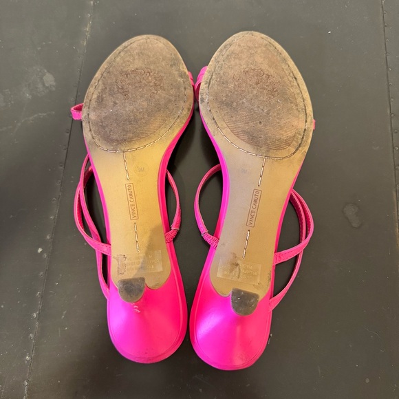 Vince Camuto Pink Kitten Heel Sz 9 - Picture 8 of 9